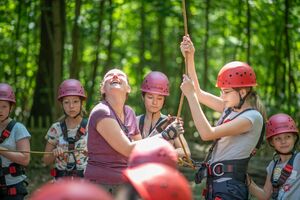 Sichern beim Klettern